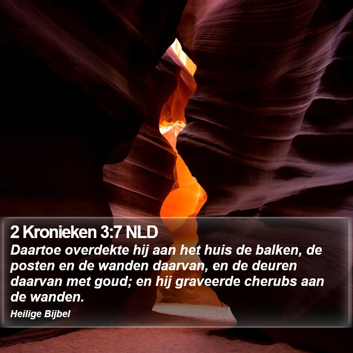 2 Kronieken 3:7 NLD Bible Study