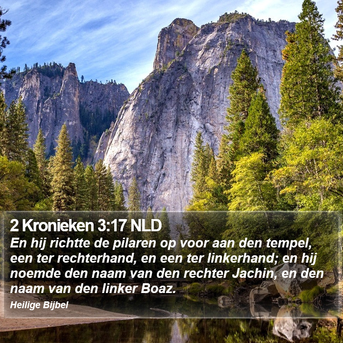 2 Kronieken 3:17 NLD Bible Study