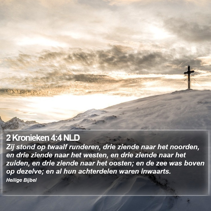 2 Kronieken 4:4 NLD Bible Study