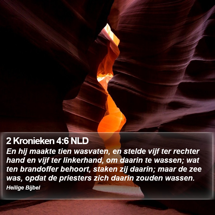 2 Kronieken 4:6 NLD Bible Study