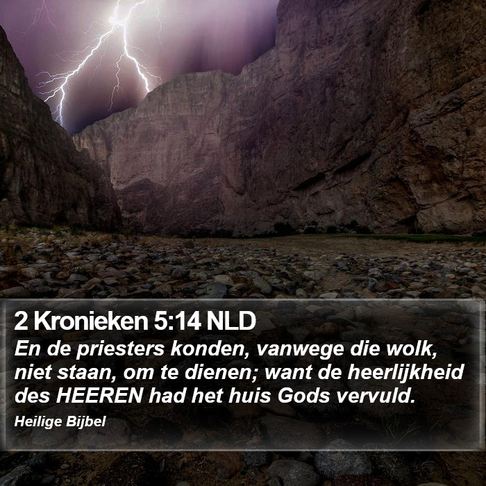 2 Kronieken 5:14 NLD Bible Study
