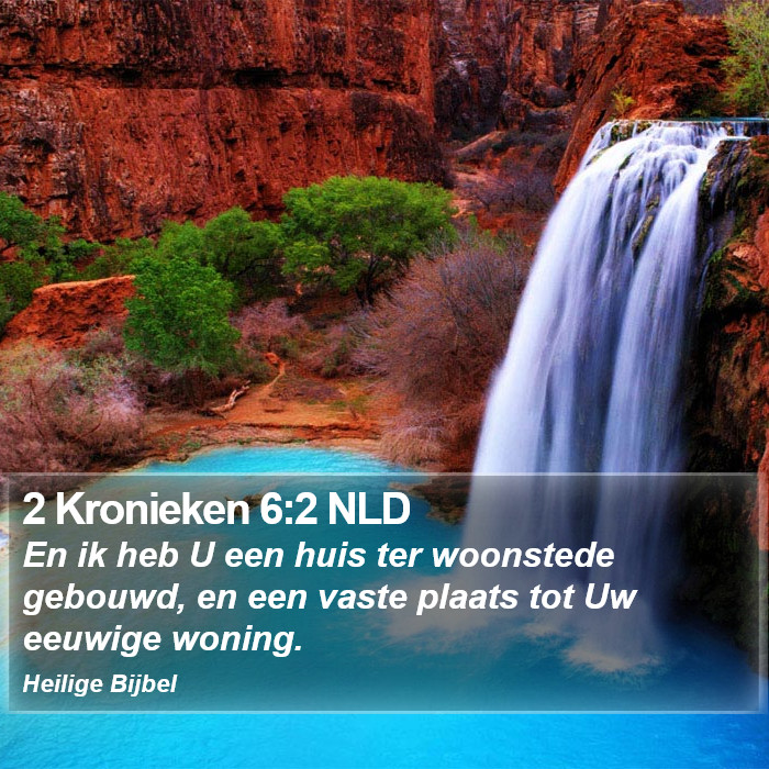 2 Kronieken 6:2 NLD Bible Study