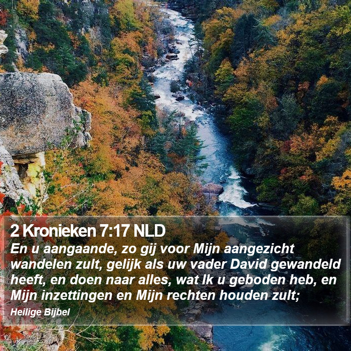 2 Kronieken 7:17 NLD Bible Study