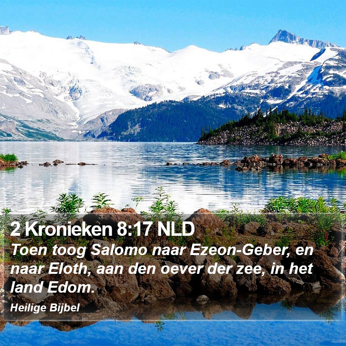 2 Kronieken 8:17 NLD Bible Study