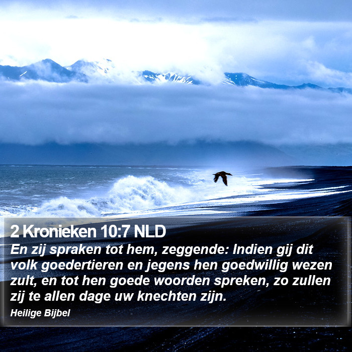 2 Kronieken 10:7 NLD Bible Study