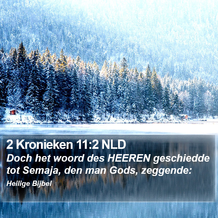 2 Kronieken 11:2 NLD Bible Study