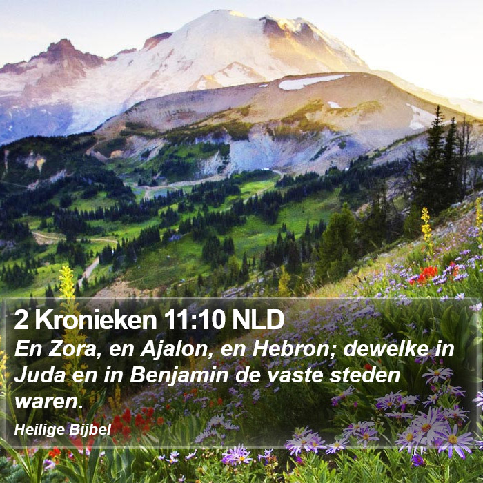 2 Kronieken 11:10 NLD Bible Study