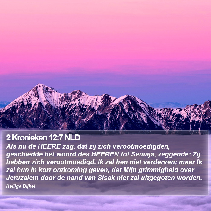 2 Kronieken 12:7 NLD Bible Study