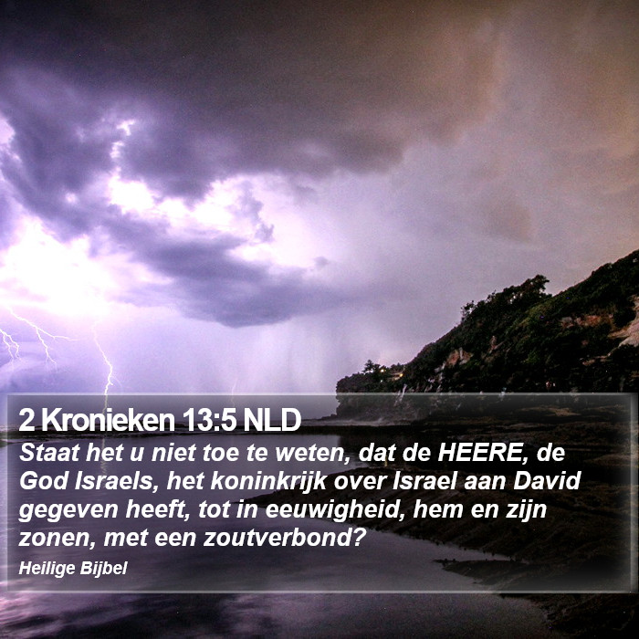 2 Kronieken 13:5 NLD Bible Study