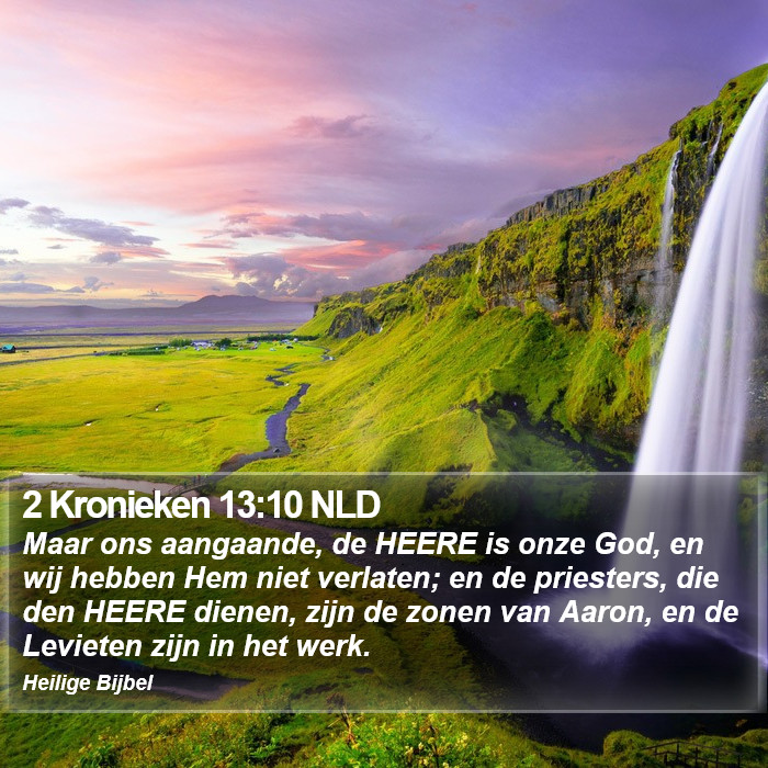 2 Kronieken 13:10 NLD Bible Study