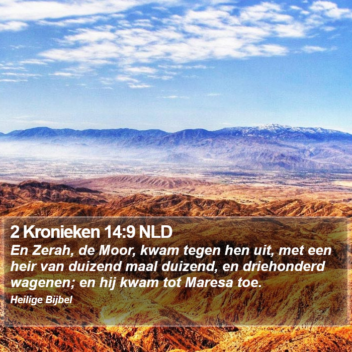 2 Kronieken 14:9 NLD Bible Study