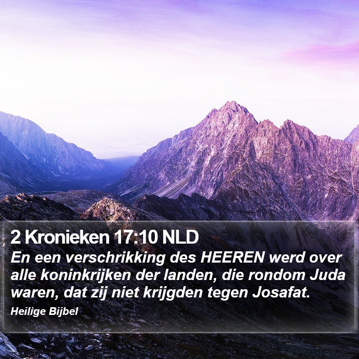 2 Kronieken 17:10 NLD Bible Study