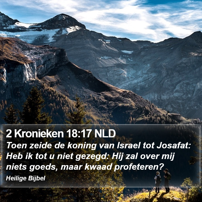 2 Kronieken 18:17 NLD Bible Study