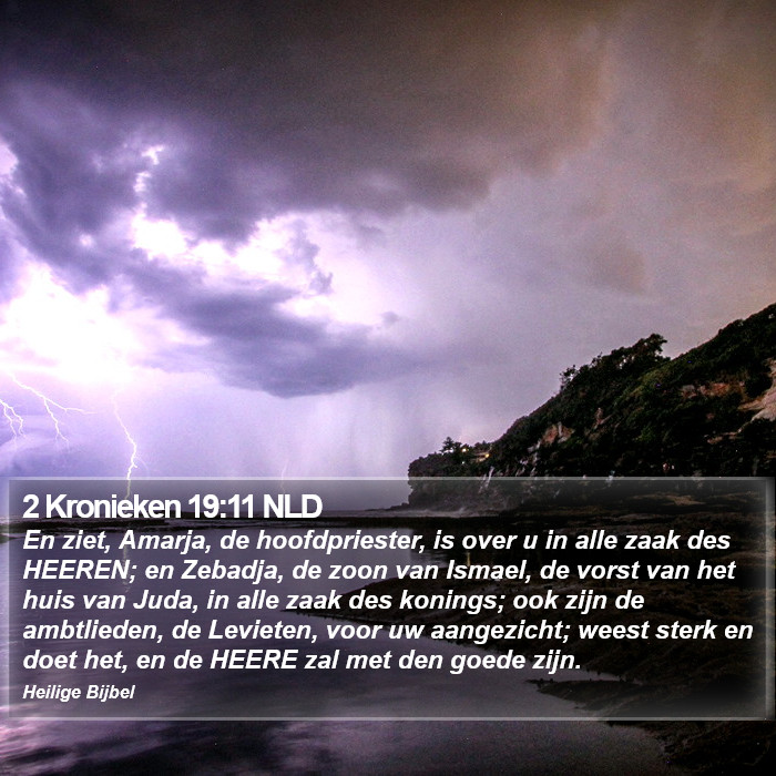 2 Kronieken 19:11 NLD Bible Study