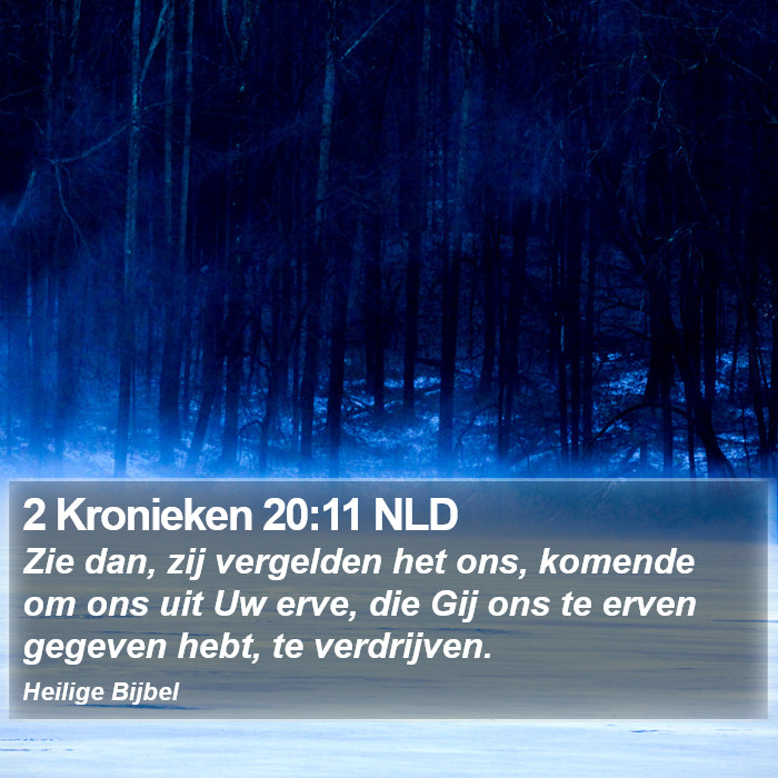 2 Kronieken 20:11 NLD Bible Study