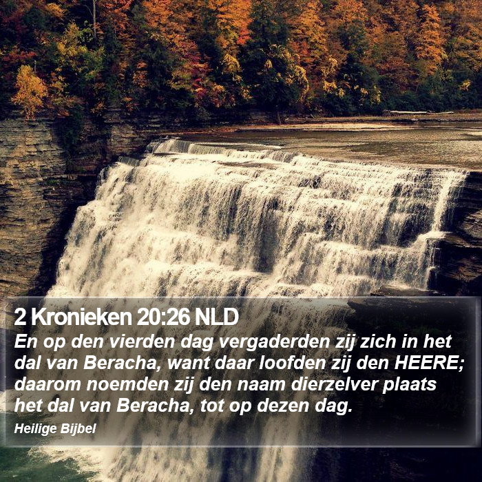 2 Kronieken 20:26 NLD Bible Study