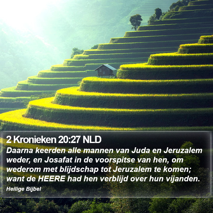 2 Kronieken 20:27 NLD Bible Study