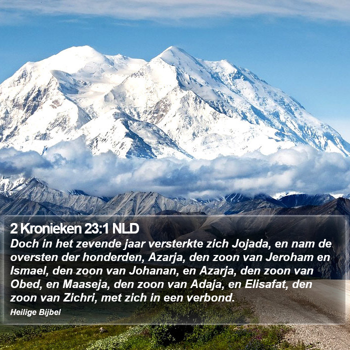 2 Kronieken 23:1 NLD Bible Study