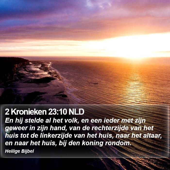 2 Kronieken 23:10 NLD Bible Study