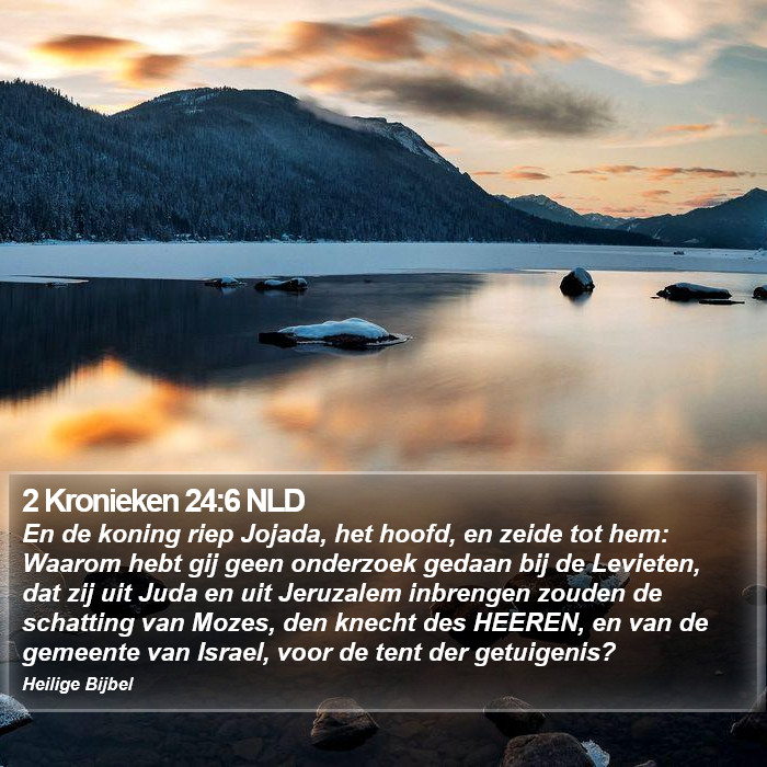 2 Kronieken 24:6 NLD Bible Study