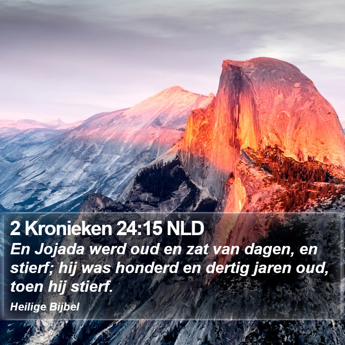 2 Kronieken 24:15 NLD Bible Study