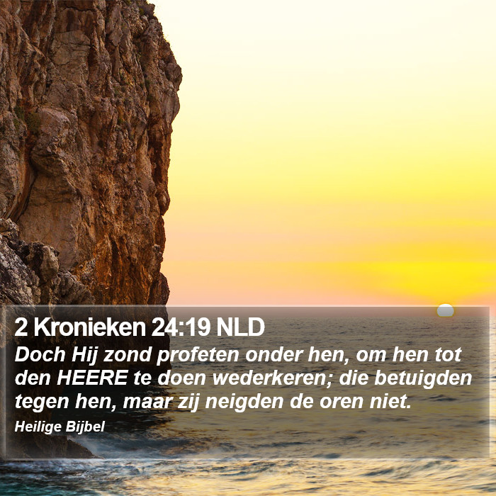 2 Kronieken 24:19 NLD Bible Study