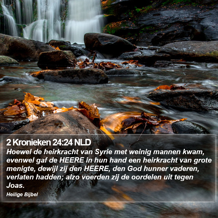 2 Kronieken 24:24 NLD Bible Study