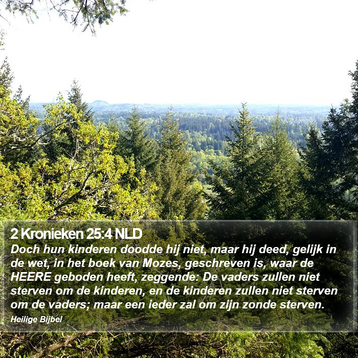 2 Kronieken 25:4 NLD Bible Study