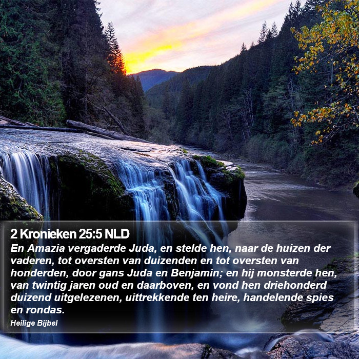 2 Kronieken 25:5 NLD Bible Study