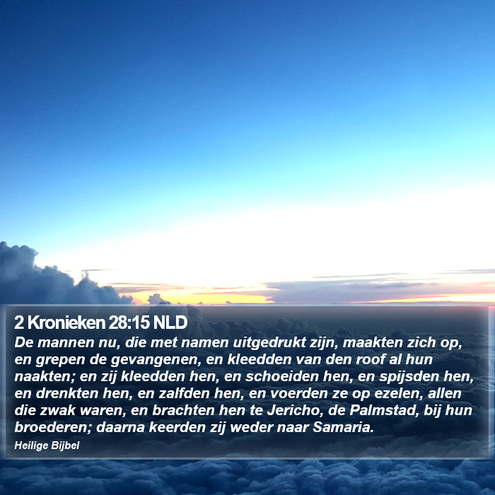 2 Kronieken 28:15 NLD Bible Study