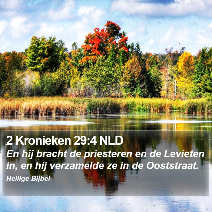 2 Kronieken 29:4 NLD Bible Study