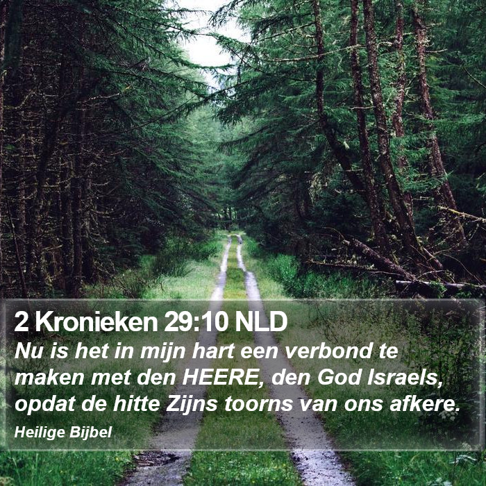 2 Kronieken 29:10 NLD Bible Study