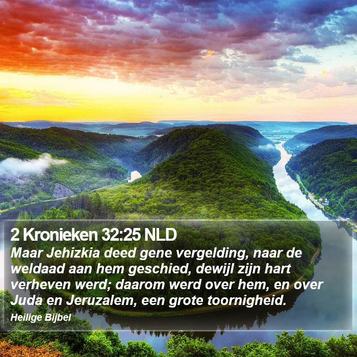 2 Kronieken 32:25 NLD Bible Study