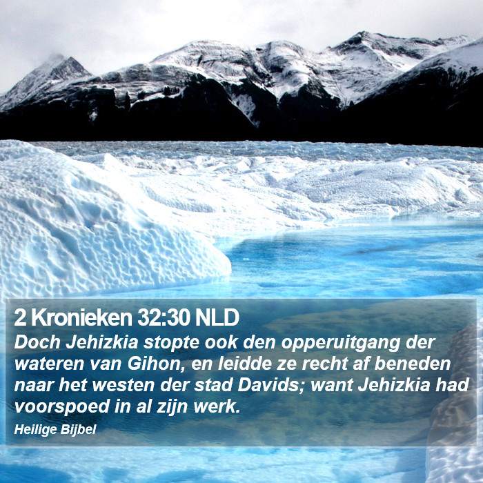 2 Kronieken 32:30 NLD Bible Study