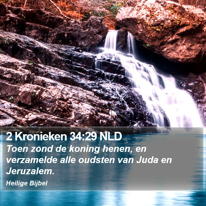 2 Kronieken 34:29 NLD Bible Study