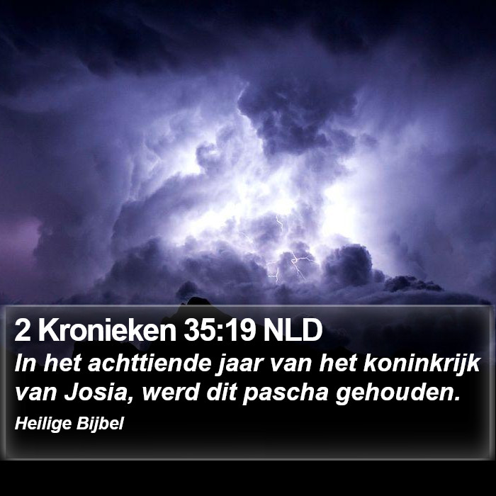 2 Kronieken 35:19 NLD Bible Study