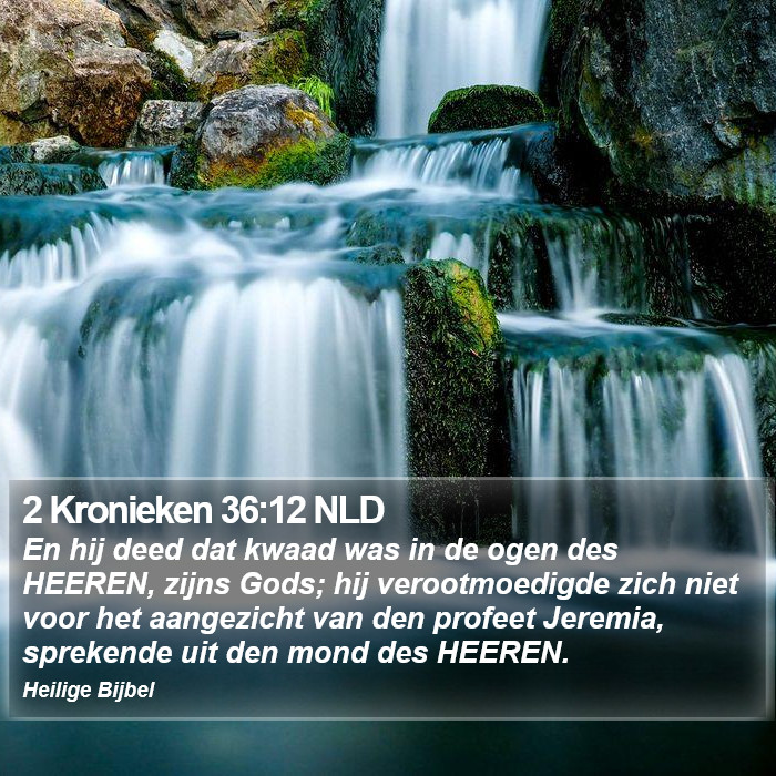 2 Kronieken 36:12 NLD Bible Study