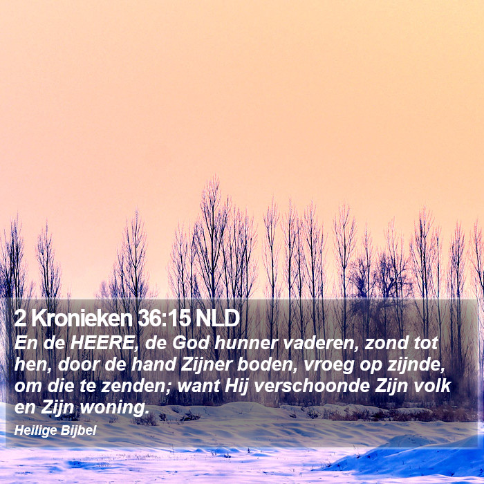 2 Kronieken 36:15 NLD Bible Study