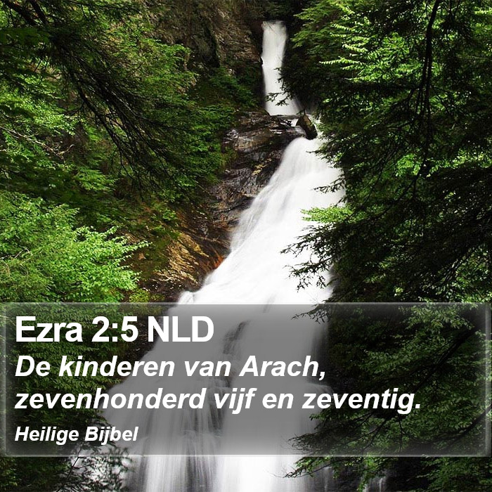 Ezra 2:5 NLD Bible Study