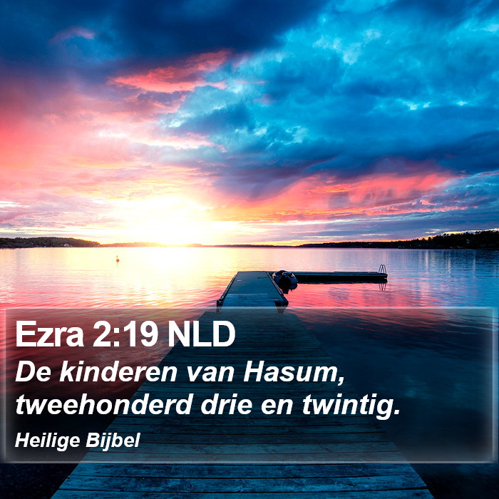 Ezra 2:19 NLD Bible Study