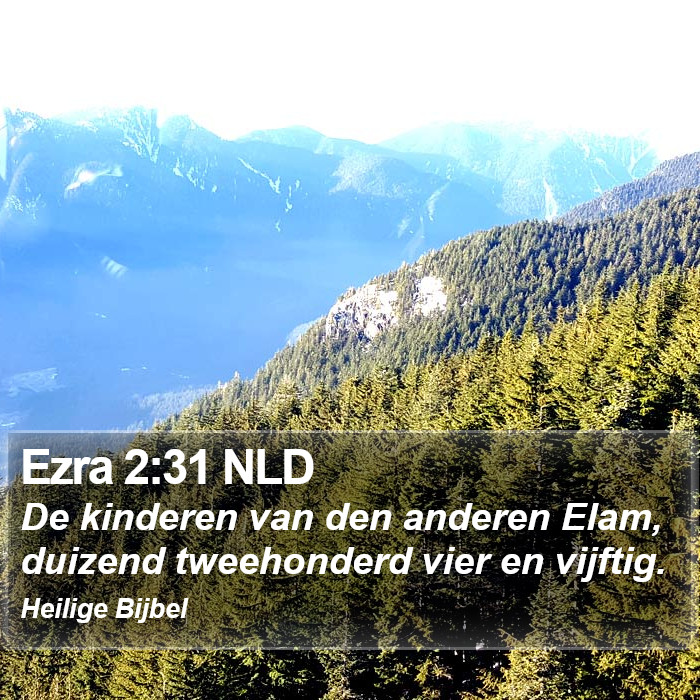 Ezra 2:31 NLD Bible Study
