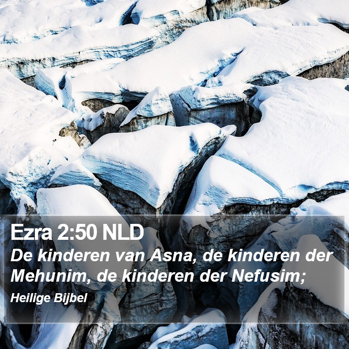 Ezra 2:50 NLD Bible Study