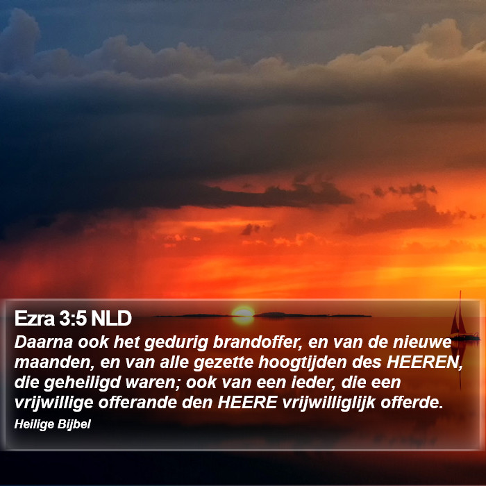 Ezra 3:5 NLD Bible Study