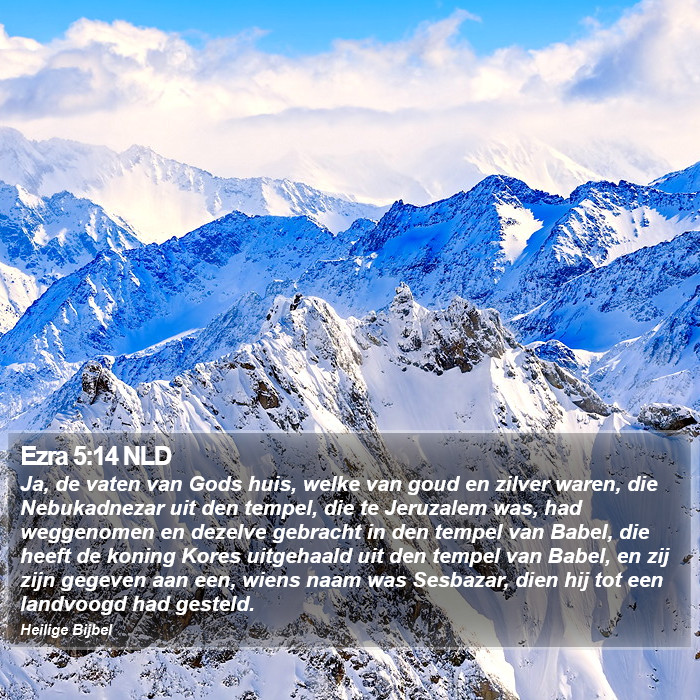 Ezra 5:14 NLD Bible Study