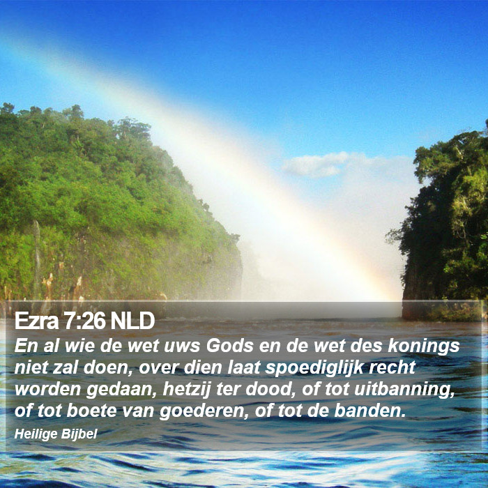 Ezra 7:26 NLD Bible Study