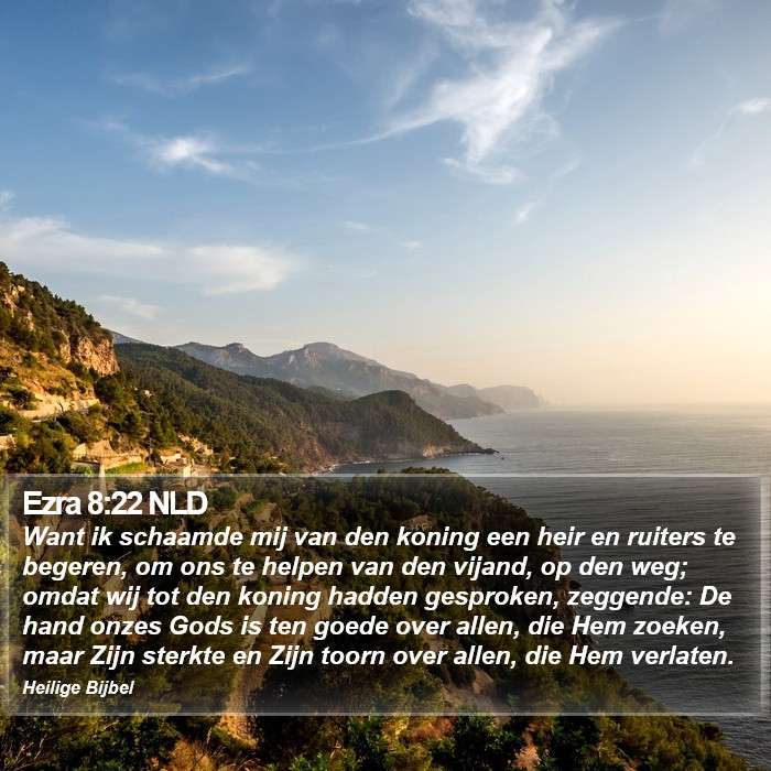 Ezra 8:22 NLD Bible Study