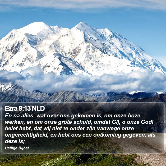 Ezra 9:13 NLD Bible Study