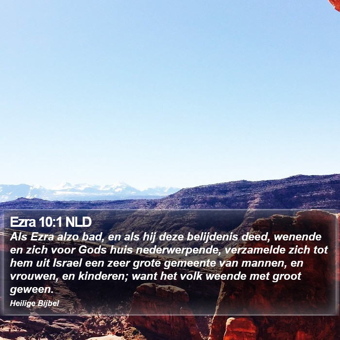 Ezra 10:1 NLD Bible Study