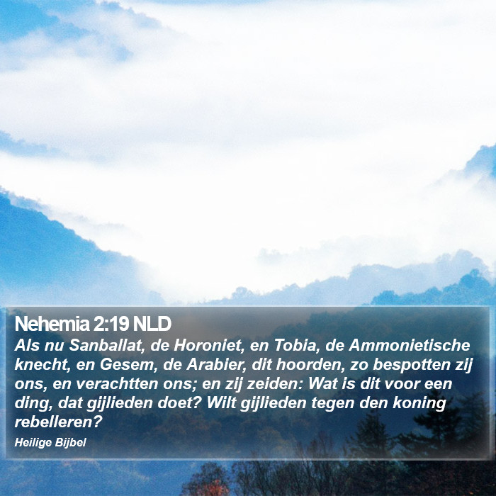 Nehemia 2:19 NLD Bible Study