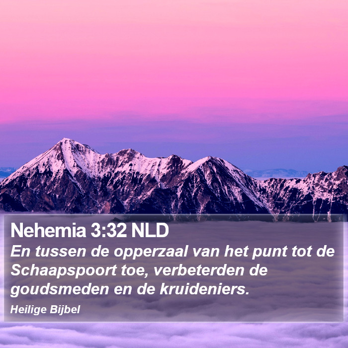 Nehemia 3:32 NLD Bible Study